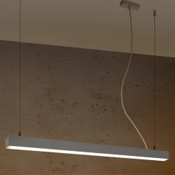 Hanglamp Pinne Grijs 3000K 90cm - Giga Meubel