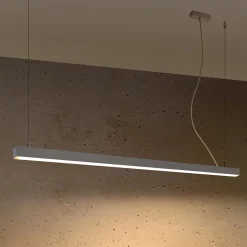 Hanglamp Pinne Grijs 3000K 150cm - Giga Meubel