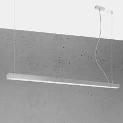 Hanglamp Pinne Grijs 3000K 150cm - Giga Meubel
