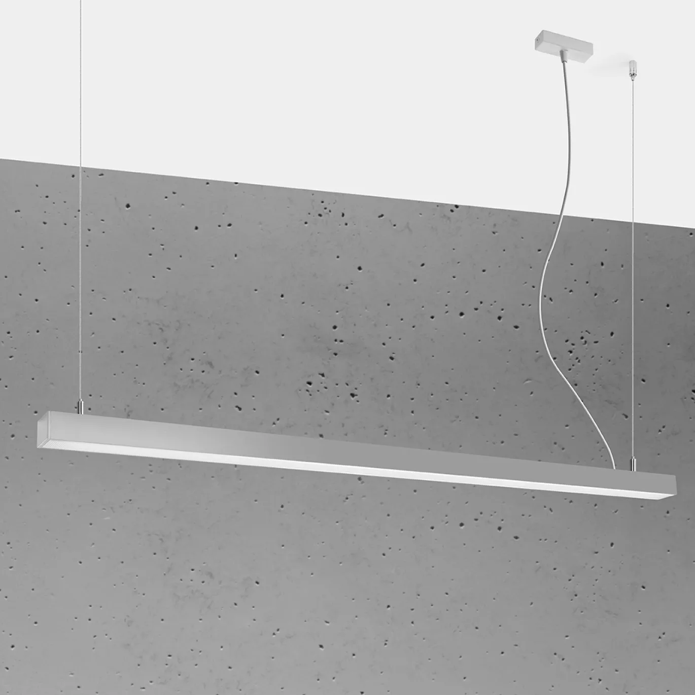 Hanglamp Pinne Grijs 3000K 150cm - Giga Meubel