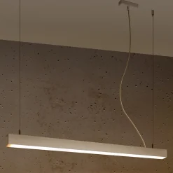 Hanglamp Pinne Wit 3000K 90cm - Giga Meubel