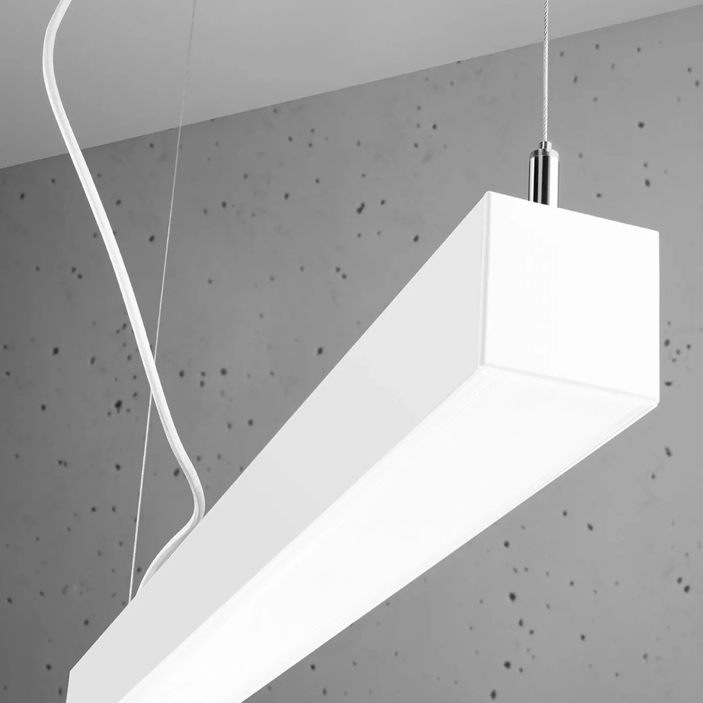 Hanglamp Pinne Wit 3000K 90cm - Giga Meubel