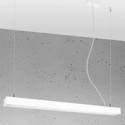 Hanglamp Pinne Wit 4000K 90cm - Giga Meubel