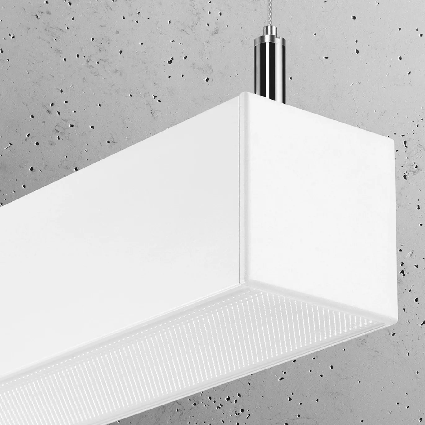 Hanglamp Pinne Wit 4000K 118cm - Giga Meubel