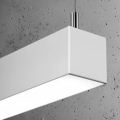 Hanglamp Pinne Wit 4000K 118cm - Giga Meubel