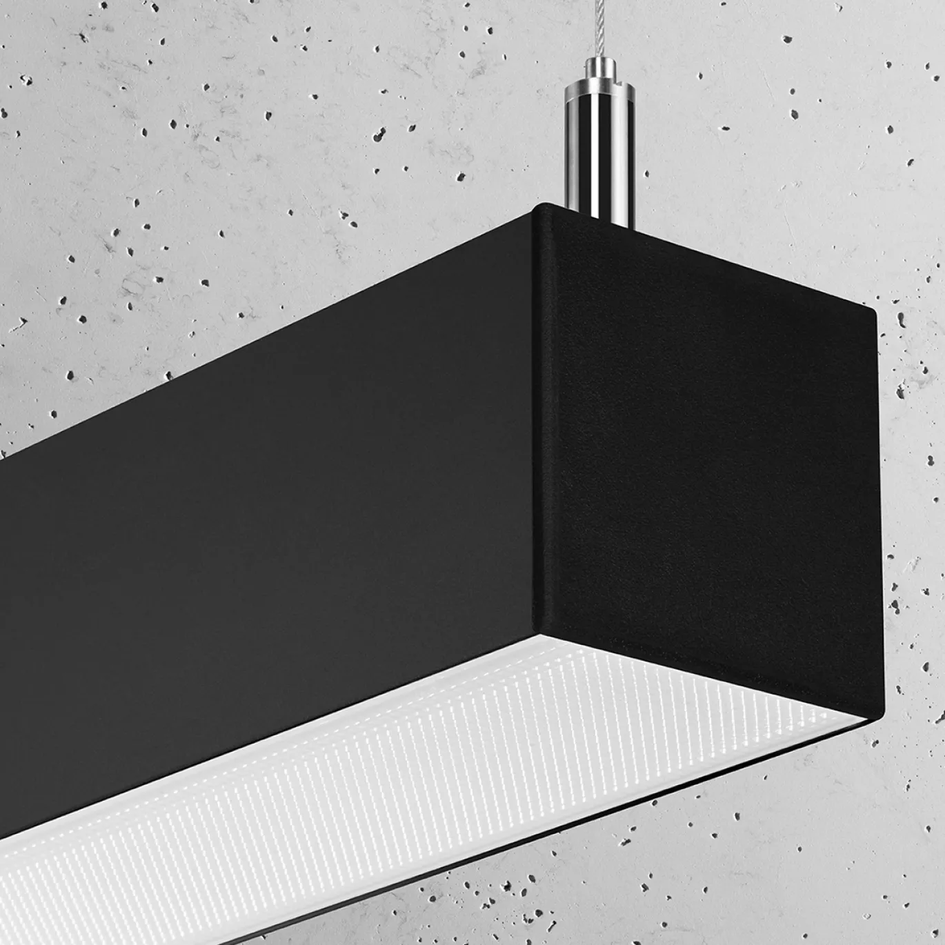 Hanglamp Pinne Zwart 3000K 90cm - Giga Meubel