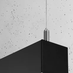 Hanglamp Pinne Zwart 3000K 200cm - Giga Meubel