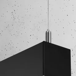 Hanglamp Pinne Zwart 3000K 150cm - Giga Meubel