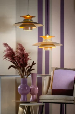 Hanglamp Potenza Taupe 50cm - Giga Meubel
