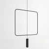 Hanglamp Rana 1-Lichts Zwart - Giga Meubel