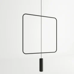 Hanglamp Rana 1-Lichts Zwart - Giga Meubel