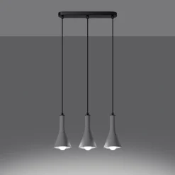 Hanglamp Rea 3-Lichts Beton - Giga Meubel