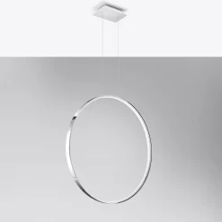 Hanglamp Rio Chrome 4000K Ø78cm - Giga Meubel