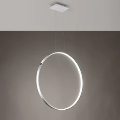Hanglamp Rio Chrome 4000K Ø78cm - Giga Meubel