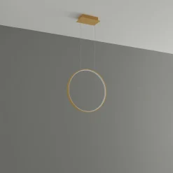 Hanglamp Rio Goud 3000K Ø55cm - Giga Meubel
