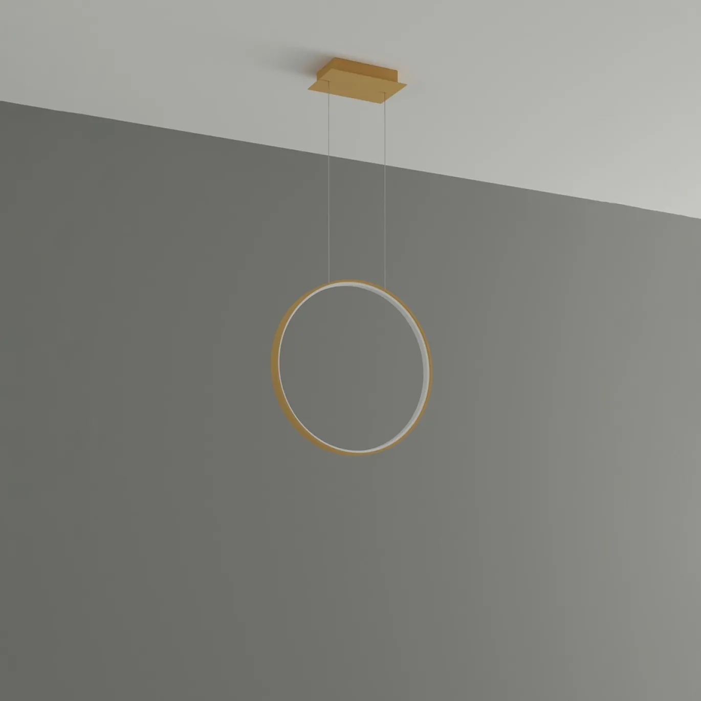Hanglamp Rio Goud 3000K Ø55cm - Giga Meubel