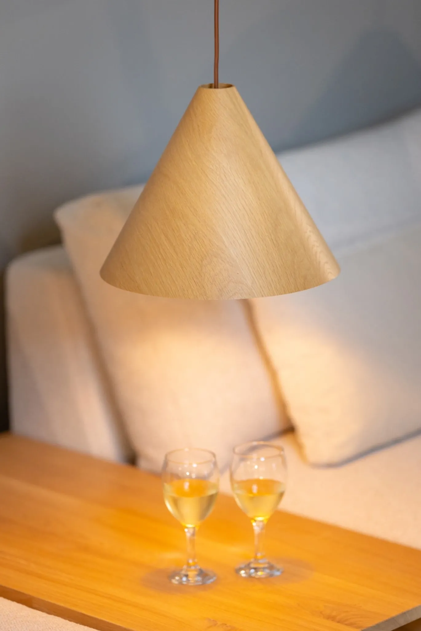 Hanglamp Robin Eiken Ø33cm - Giga Meubel