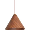 Hanglamp Robin Walnoot Ø33cm - Giga Meubel