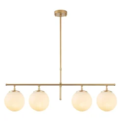 Hanglamp Roe 4-Lichts Shiny Goud