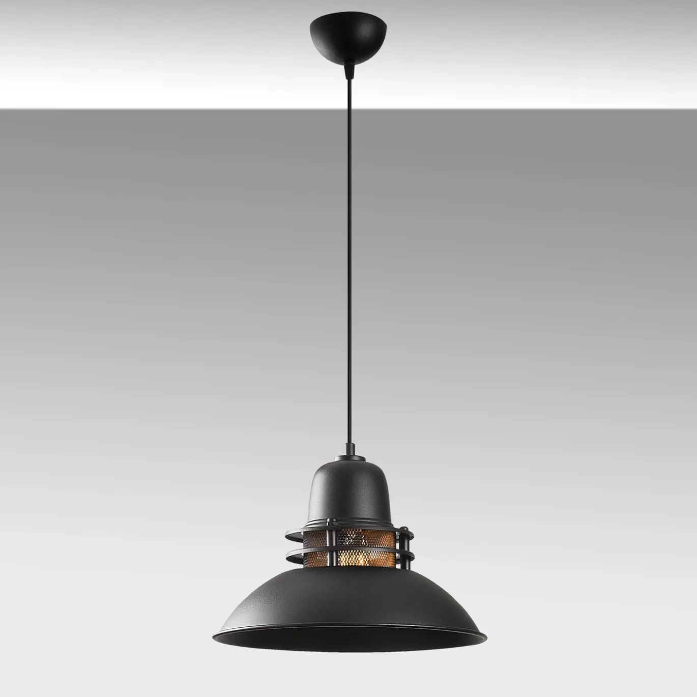 Hanglamp Saglam Space Zwart