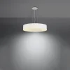 Hanglamp Saturno Slim Wit Ø50cm - Giga Meubel