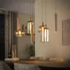 Hanglamp Serene 4+3-lichts Beige - Giga Meubel