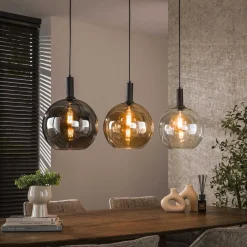 Hanglamp Sfera Tricolore 3-lichts Artic Zwart - Giga Meubel