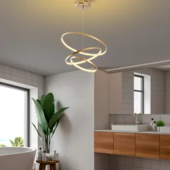 Hanglamp Simit Goud