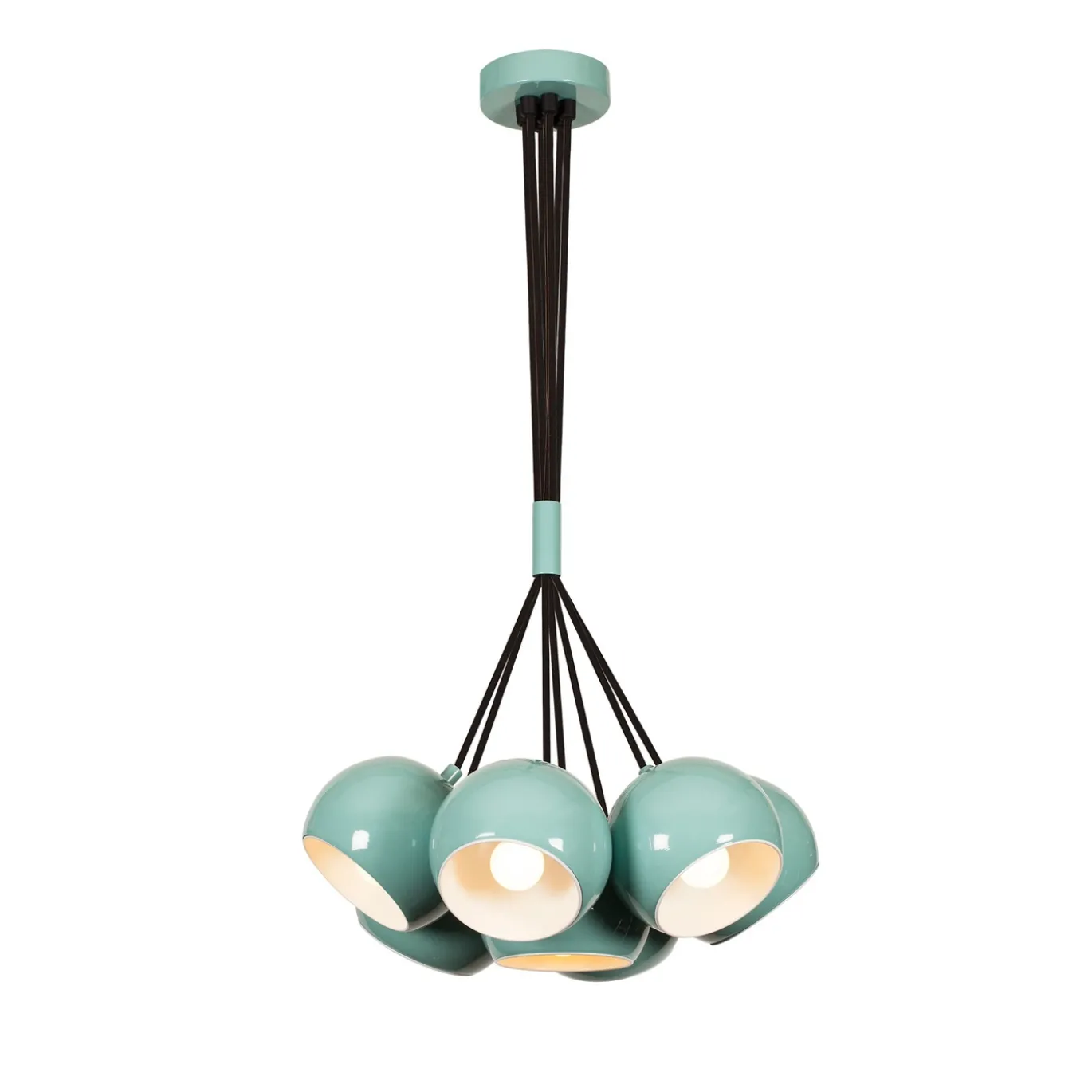 Hanglamp Sivani Cluster Turquoise