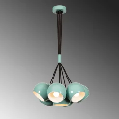 Hanglamp Sivani Cluster Turquoise