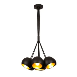Hanglamp Sivani Cluster Zwart