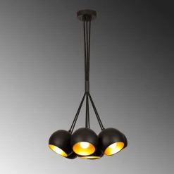 Hanglamp Sivani Cluster Zwart