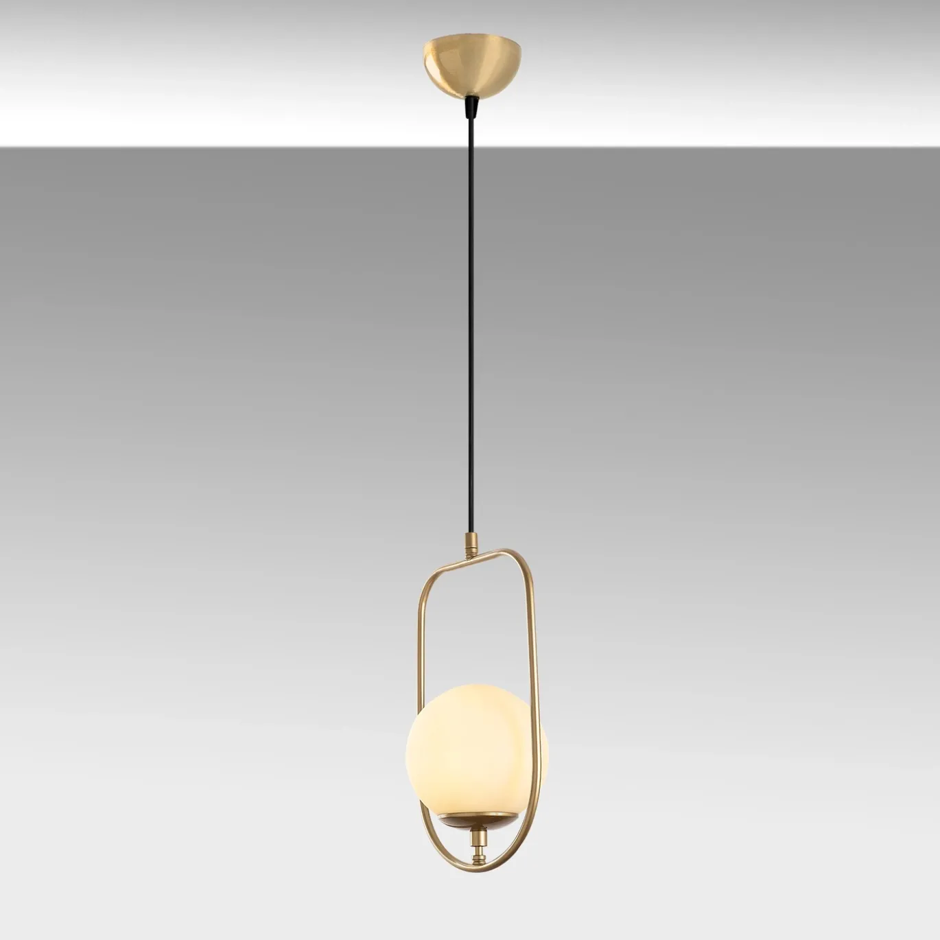 Hanglamp Skew Goud