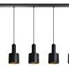 Hanglamp Sledge Metaal 5-Lichts Zwart - Giga Meubel