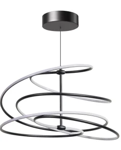 Hanglamp Slinger Zwart Ø52cm - Giga Meubel