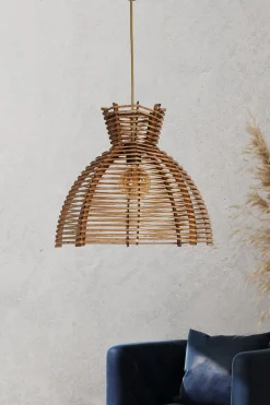 Hanglamp Spindel Bruin