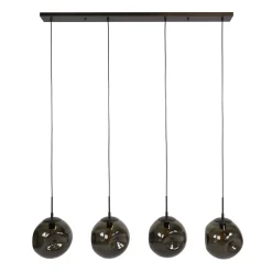 Hanglamp Stellar 4-lichts Sienna Bruin - Giga Meubel
