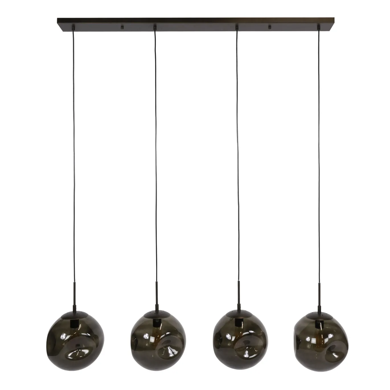 Hanglamp Stellar 4-lichts Sienna Bruin - Giga Meubel