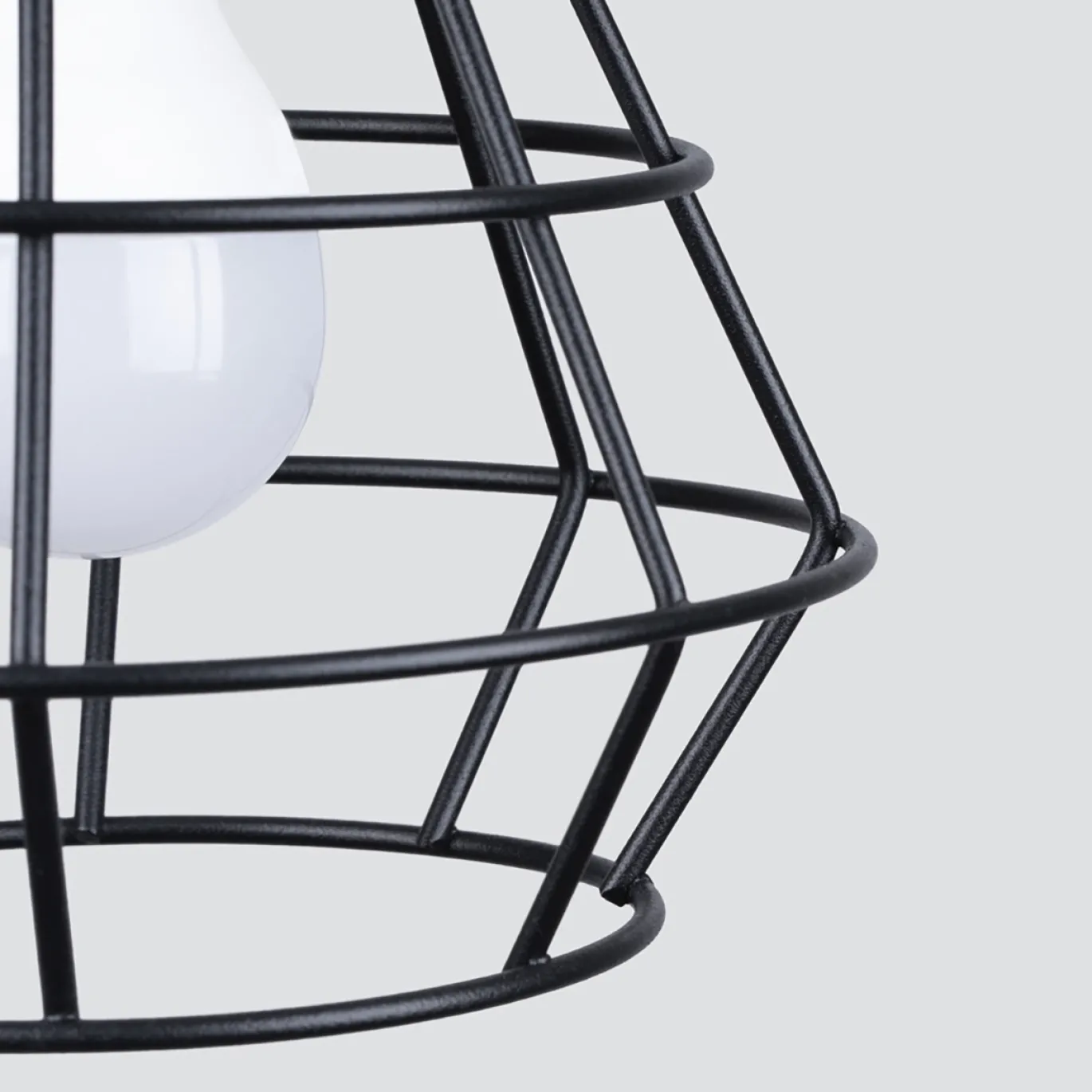 Hanglamp Suba 4-Lichts Zwart - Giga Meubel