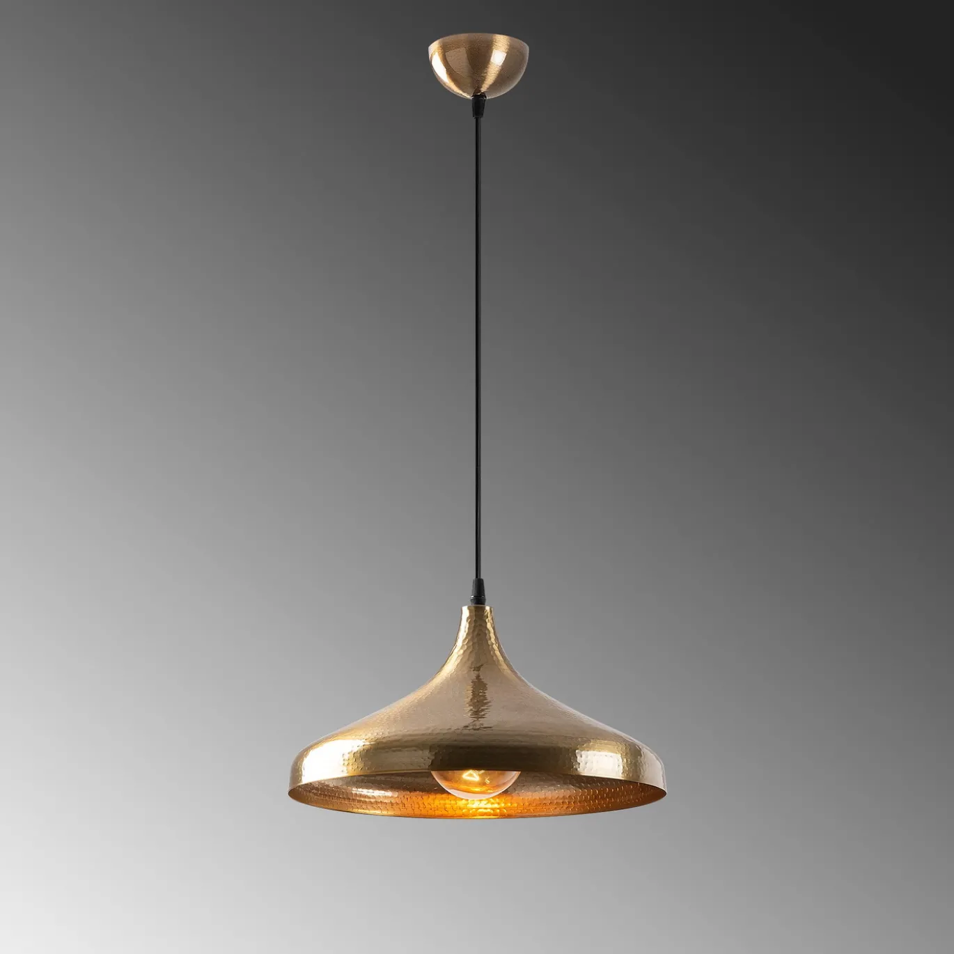 Hanglamp Tattoo Dish Brass