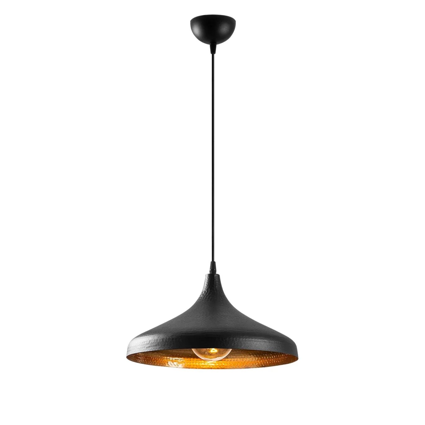 Hanglamp Tattoo Dish Zwart