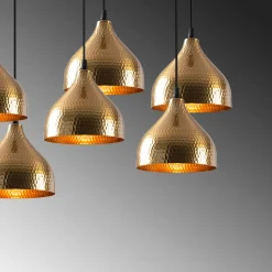Hanglamp Tattoo Goud 7-Lichts