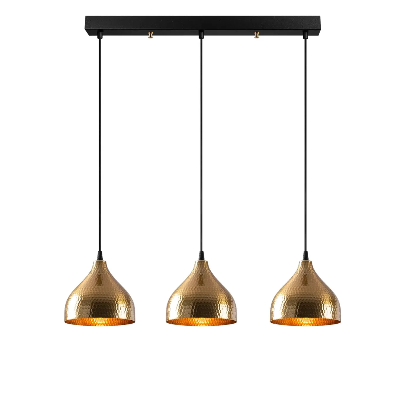 Hanglamp Tattoo 3-Lichts Brass