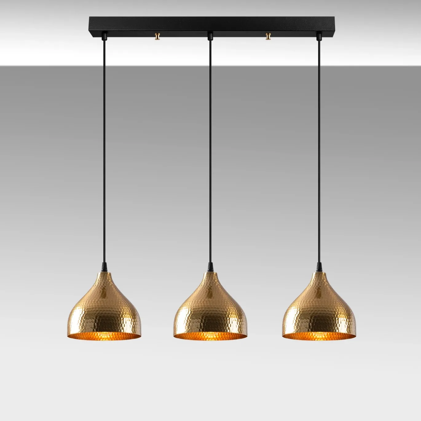 Hanglamp Tattoo 3-Lichts Brass