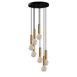 Hanglamp Tempo Goud 7-Lichts