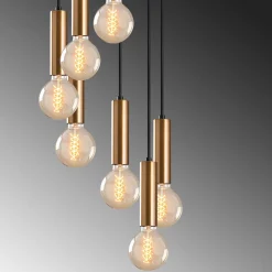 Hanglamp Tempo Goud 7-Lichts