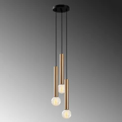 Hanglamp Tempo 3-Lichts Goud