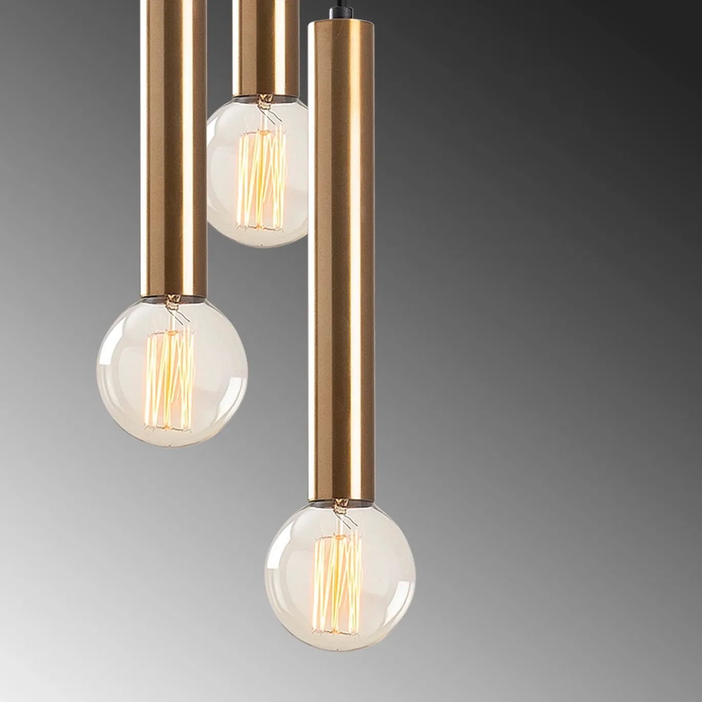 Hanglamp Tempo 3-Lichts Goud