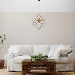 Hanglamp Till Metaal Zwart Goud