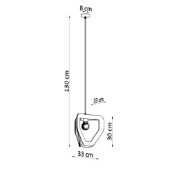 Hanglamp Tres Wit - Giga Meubel